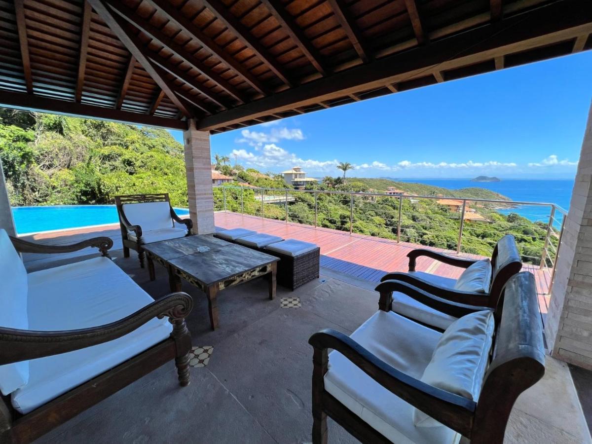 Buzios, Casa Inteira De Frente Para O Mar Em Joao Fernandes, Fabulosa, A Melhor Vista, Mansao Bella Vista Búzios المظهر الخارجي الصورة