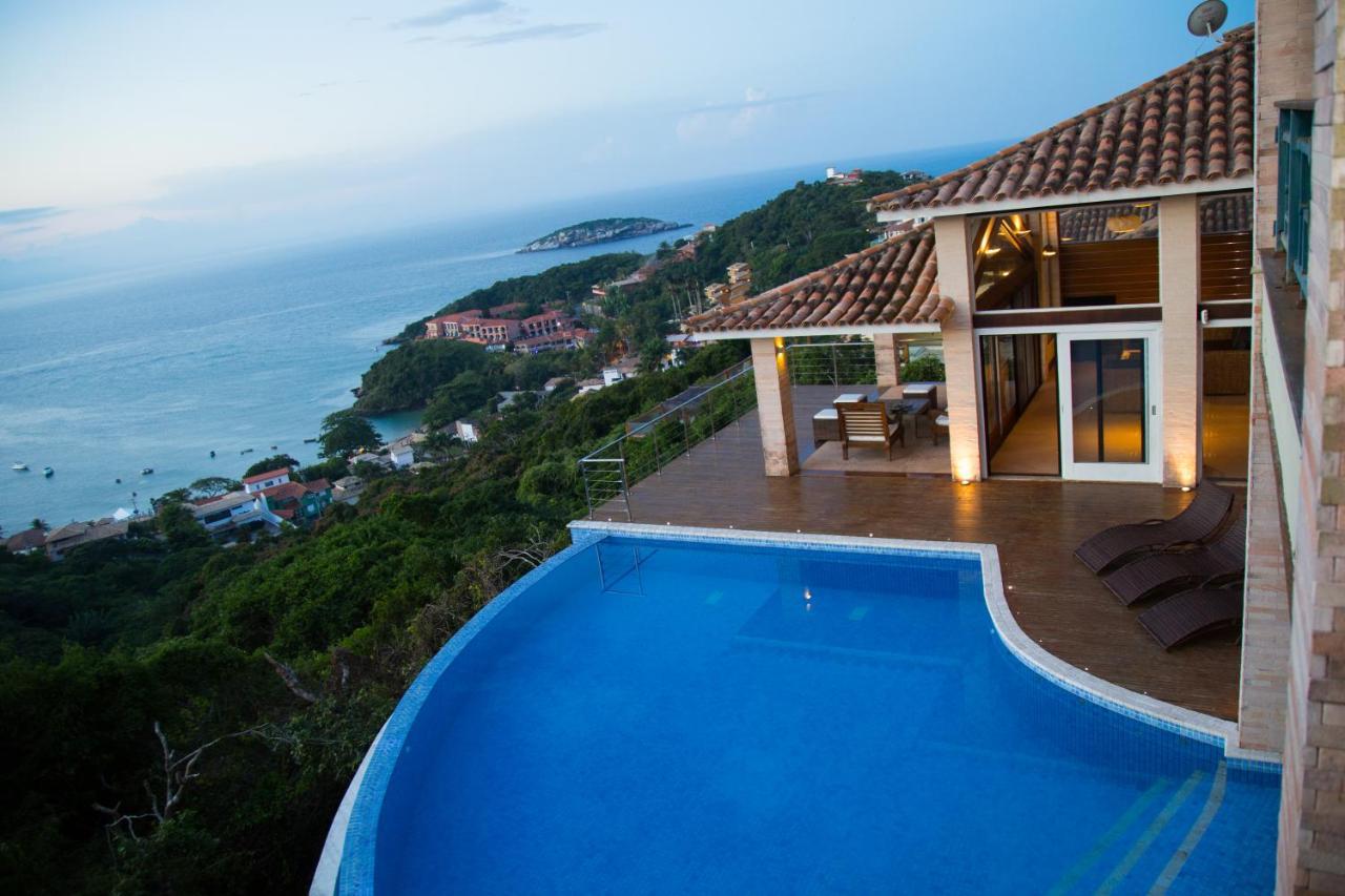 Buzios, Casa Inteira De Frente Para O Mar Em Joao Fernandes, Fabulosa, A Melhor Vista, Mansao Bella Vista Búzios المظهر الخارجي الصورة