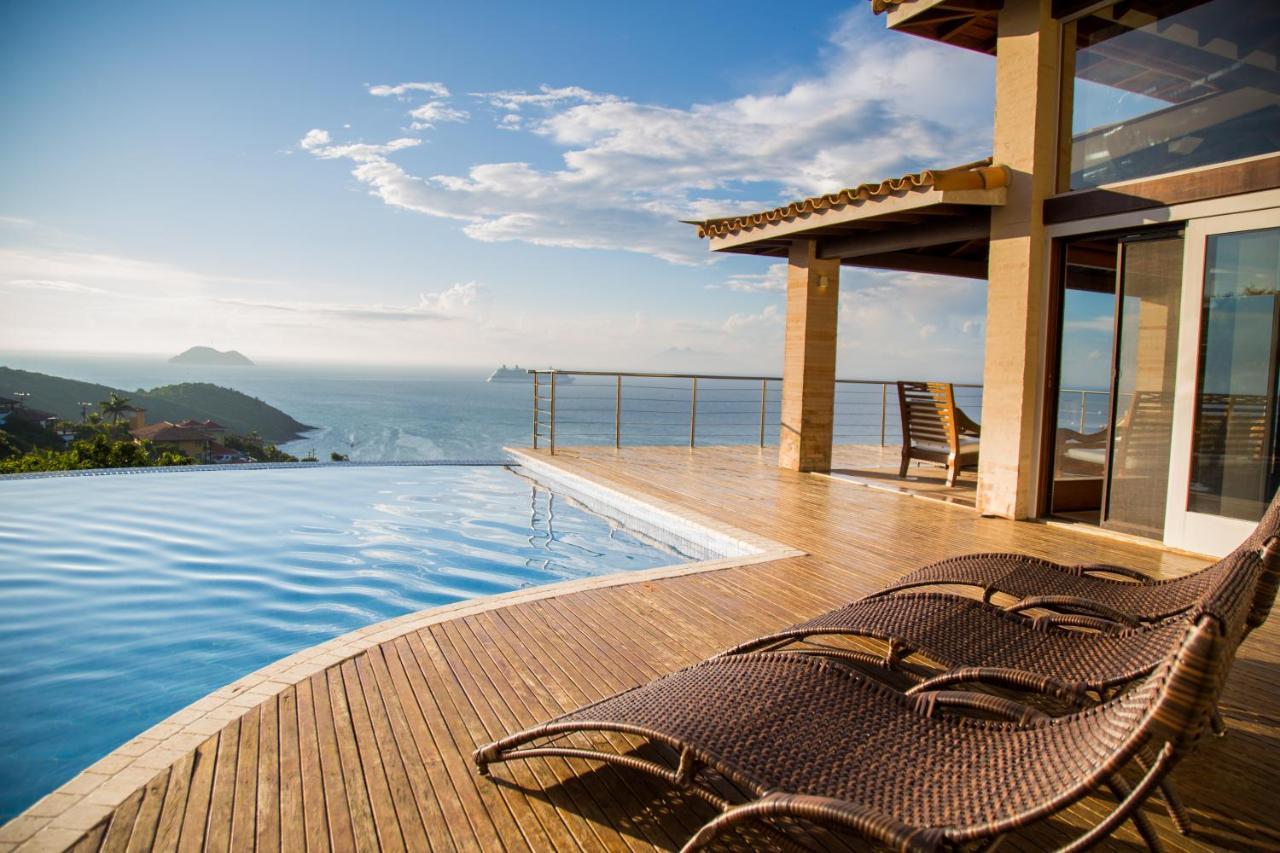 Buzios, Casa Inteira De Frente Para O Mar Em Joao Fernandes, Fabulosa, A Melhor Vista, Mansao Bella Vista Búzios المظهر الخارجي الصورة